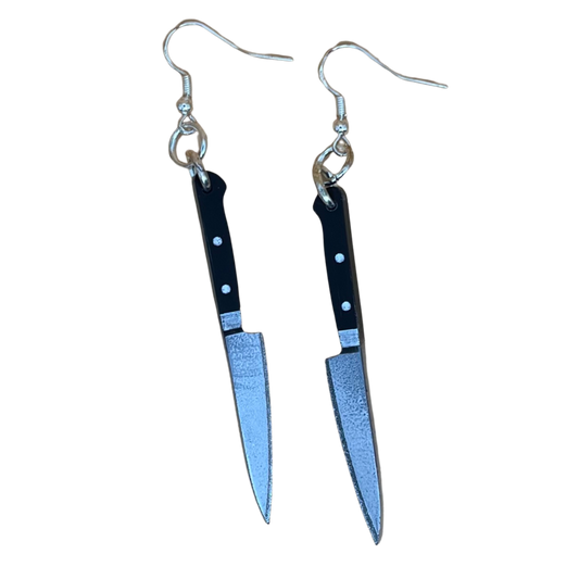 Kitchen Knife Earrings