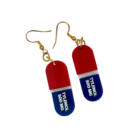 Tylenol Earrings