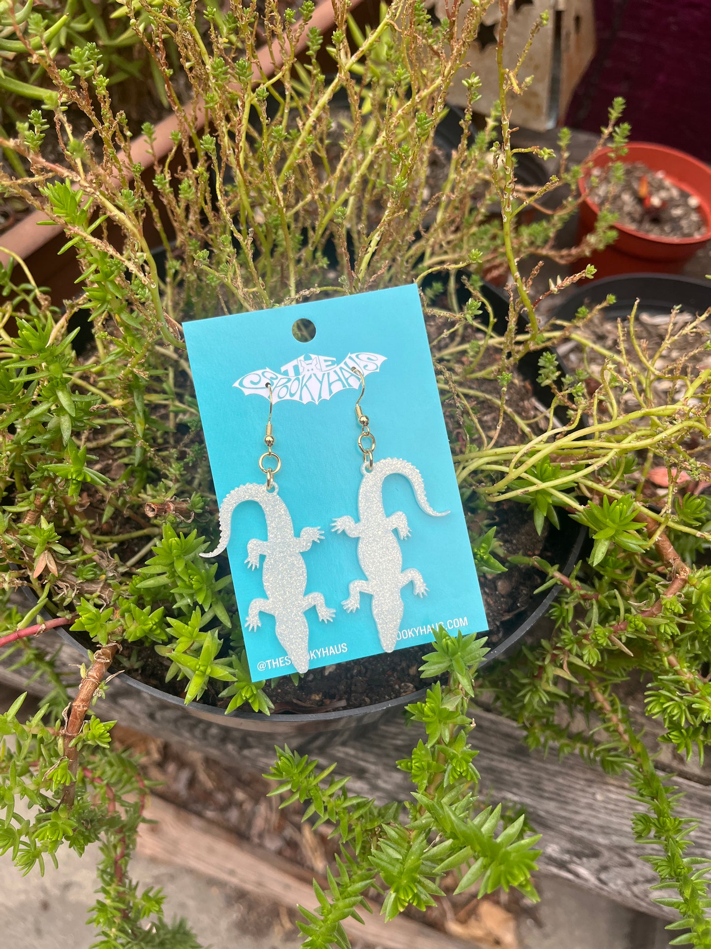 Resin Claude Earrings!!