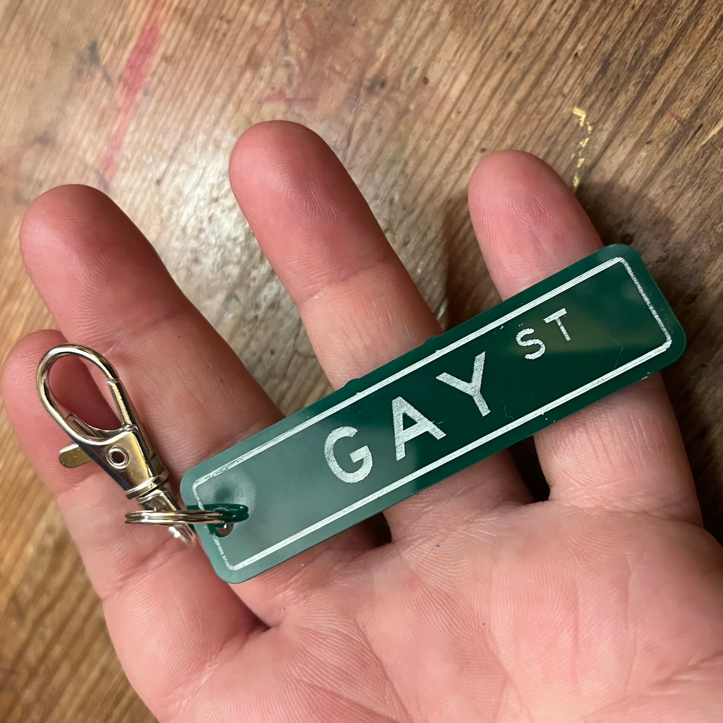 Gay Street Keychain