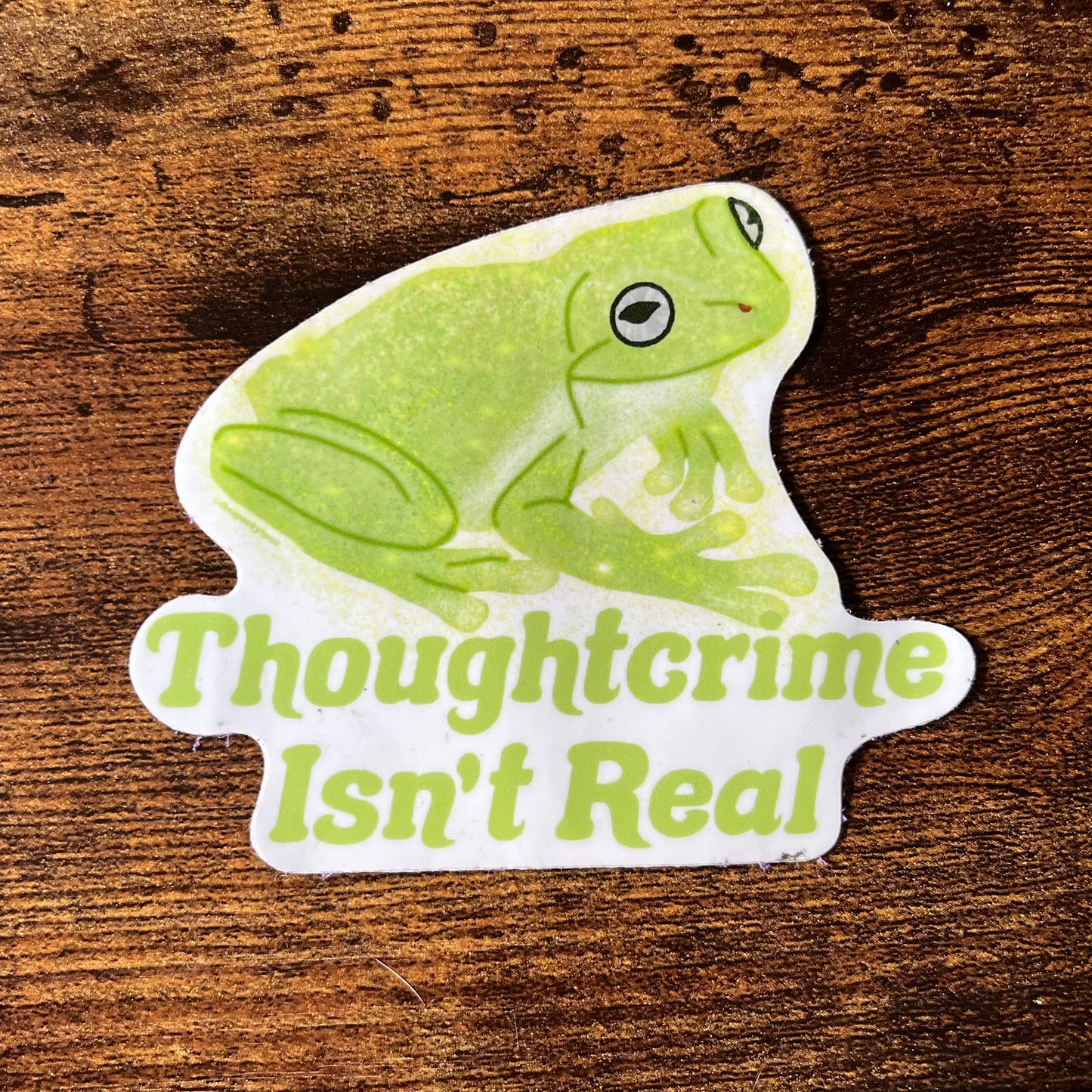 Thoughtcrime Isn't Real Sticker
