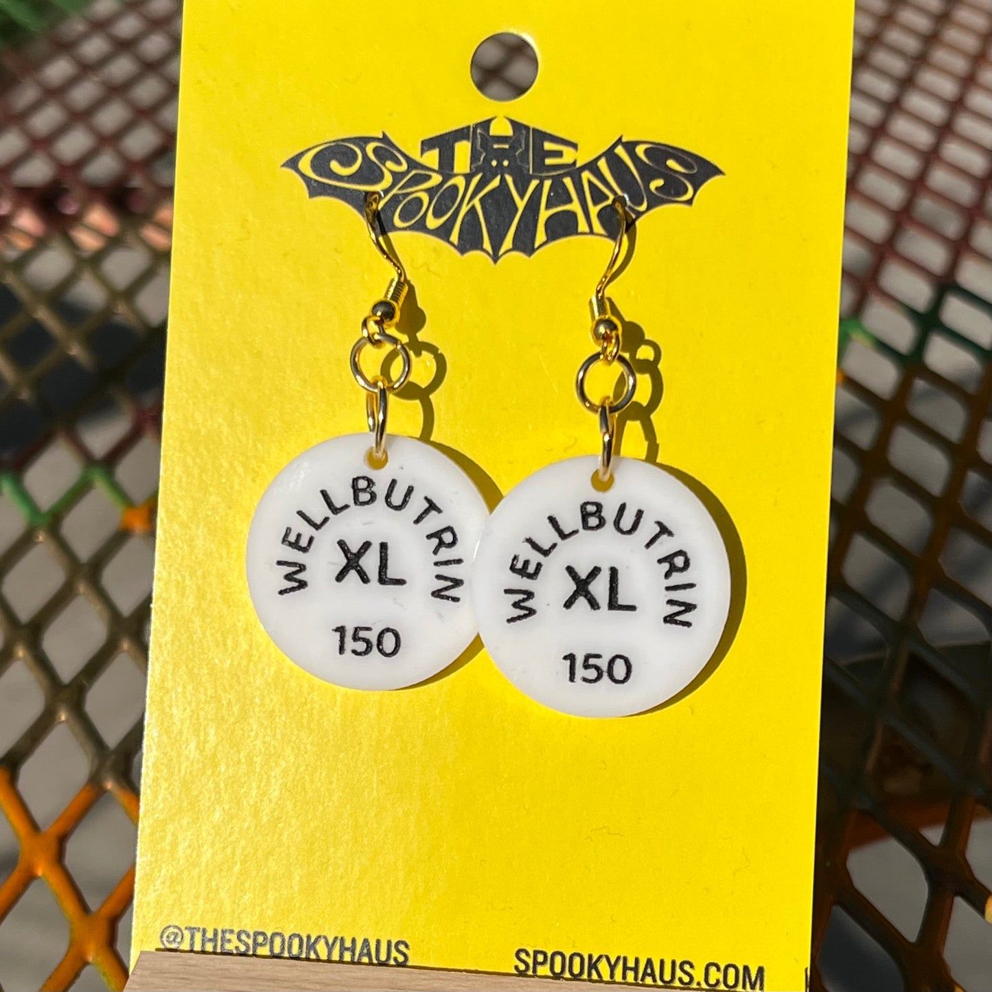 Wellbutrin Earrings