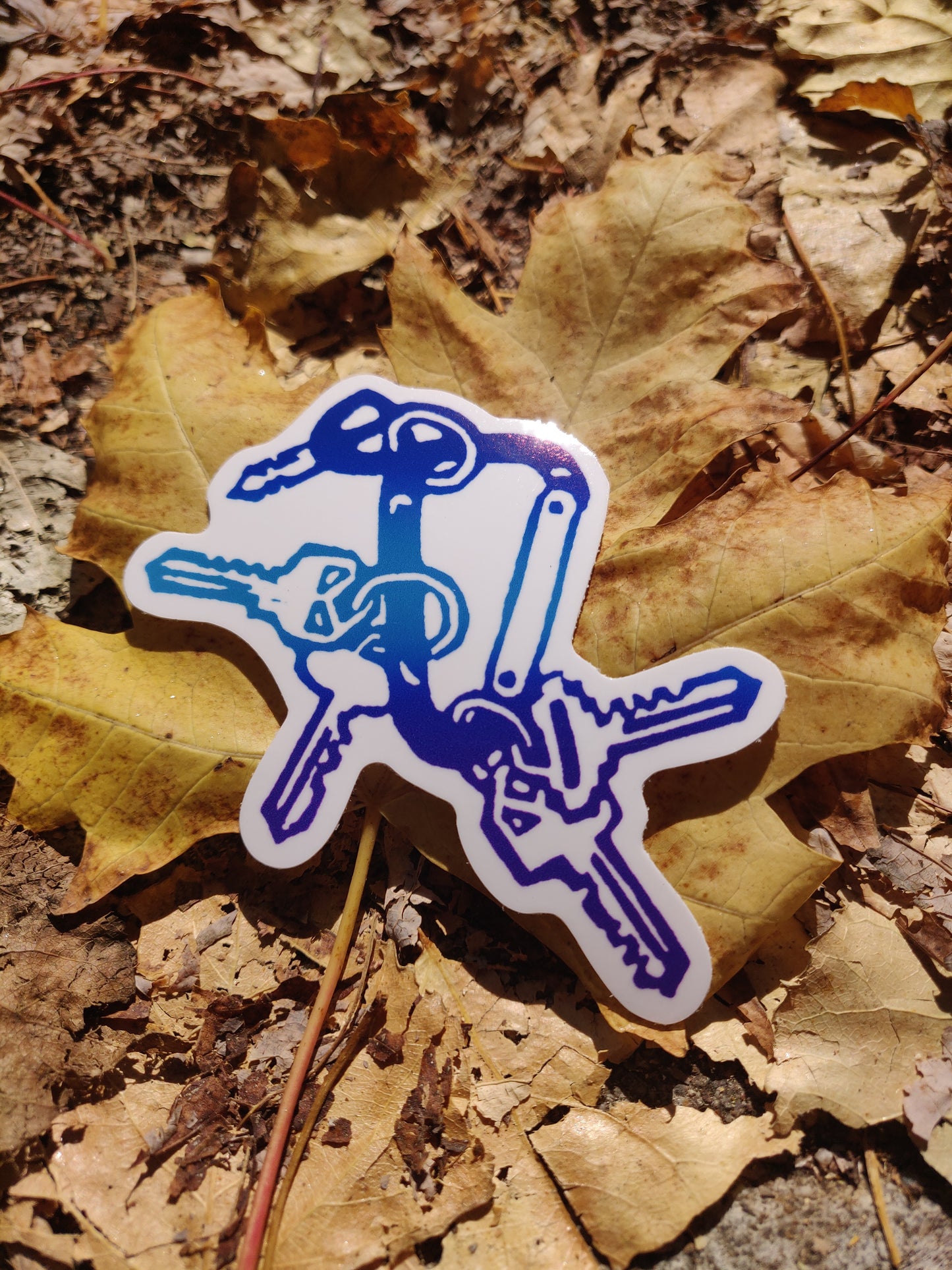 Ring of Keys Sticker