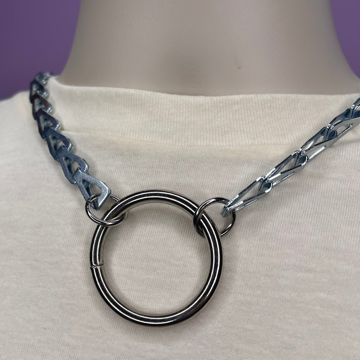 O Ring Chain Necklace