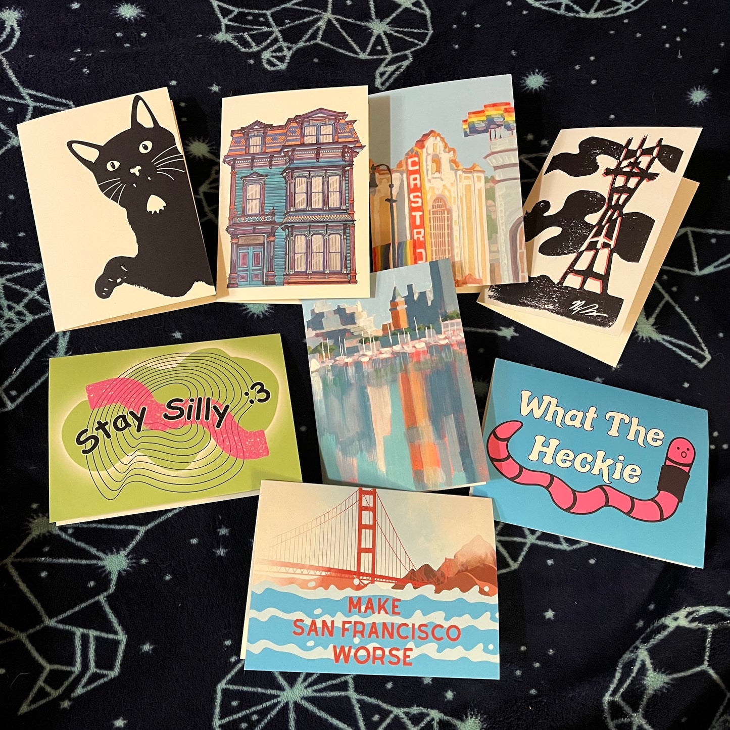 Castro Corner Greeting Card