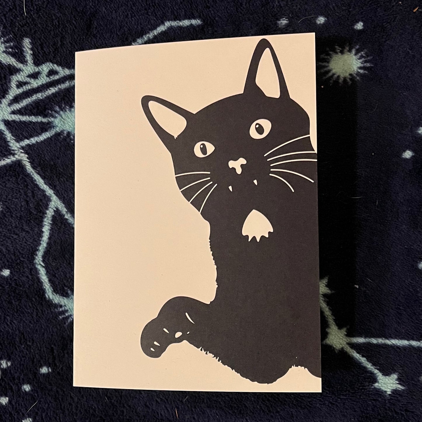 Scully Cat Greeting Card