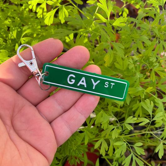 Gay Street Keychain