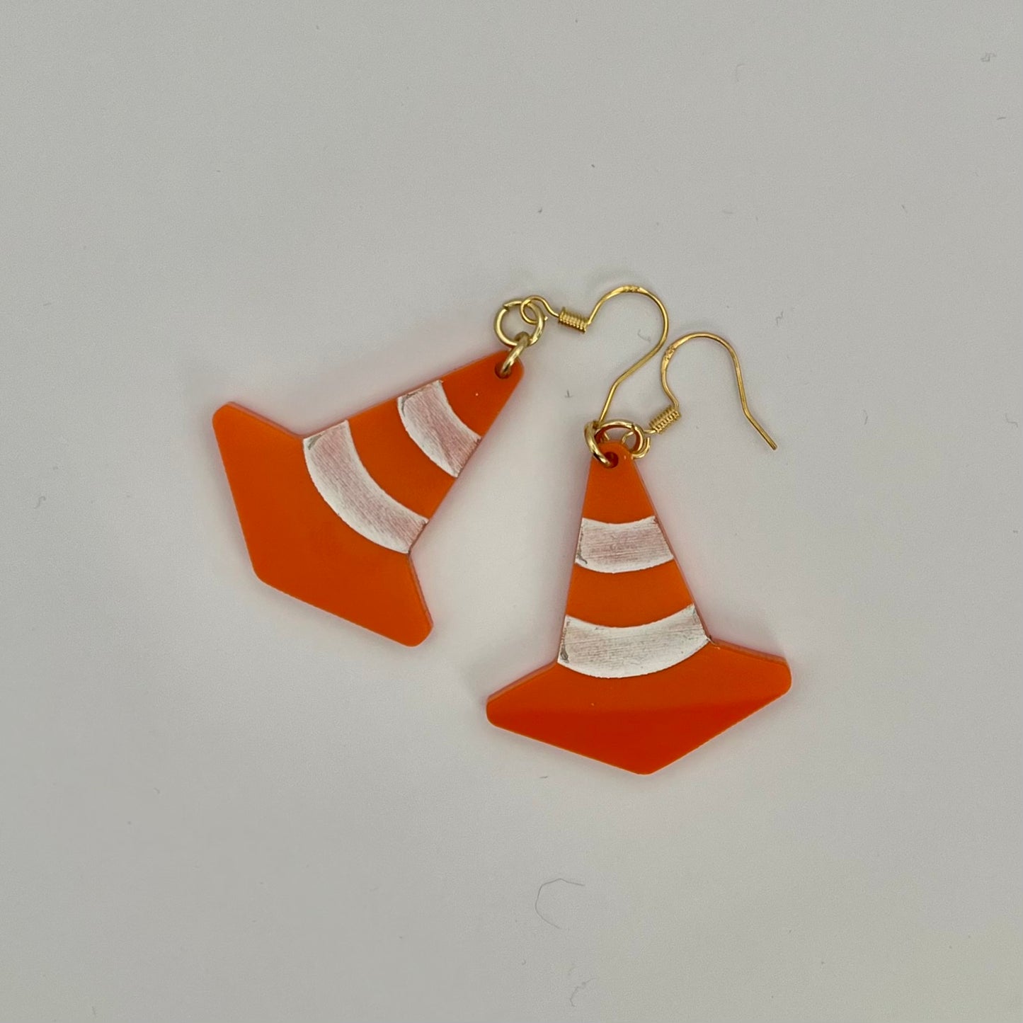 Traffic Cone Earrings