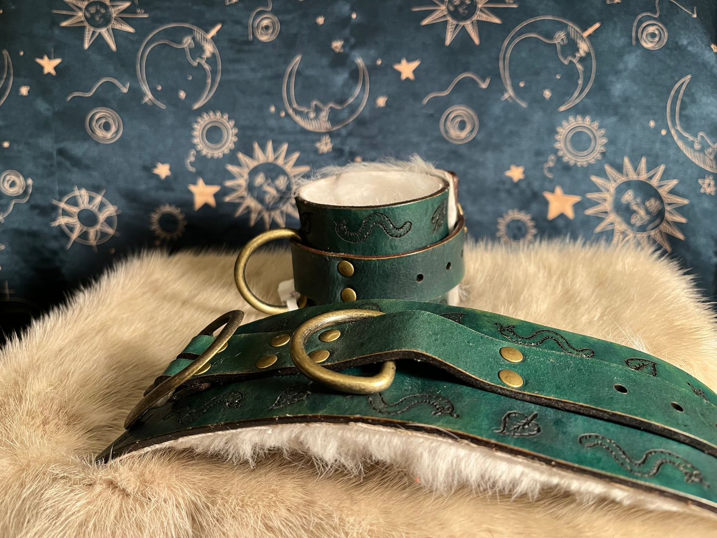 Custom Leather Cuffs