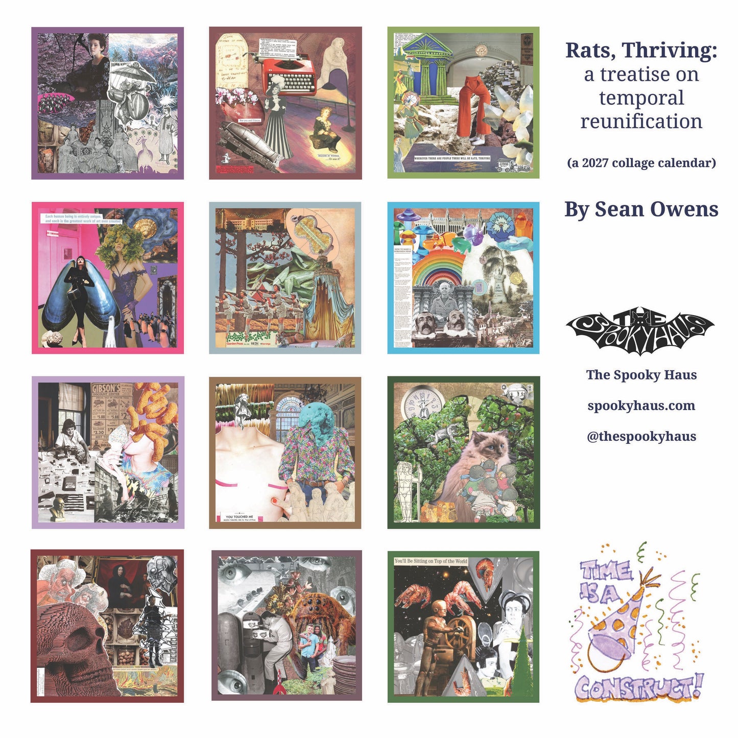 2027 Queer Surrealist Collage Calendar PREORDERS
