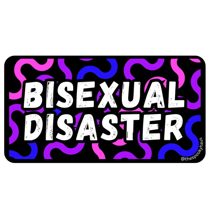 Bisexual Disaster Sticker