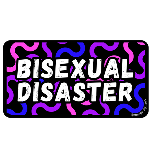 Bisexual Disaster Sticker