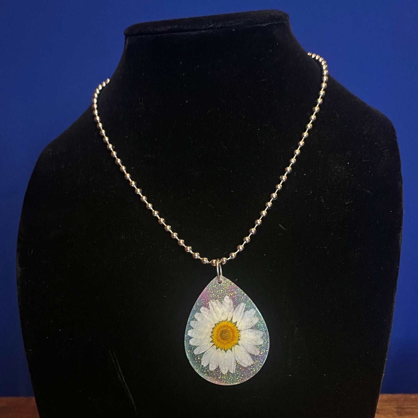 Trans Pride Flower Necklace
