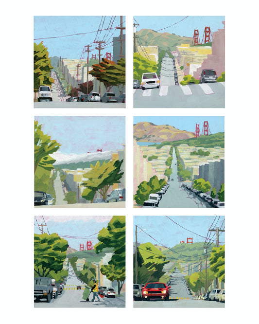 Golden Gate Thumbnails Print