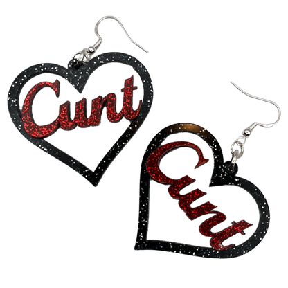 Cunt Earrings