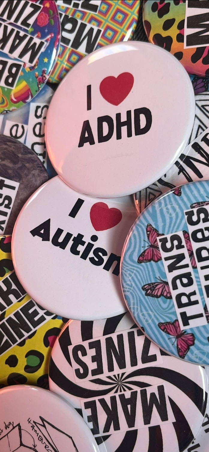 I <3 Autism Button