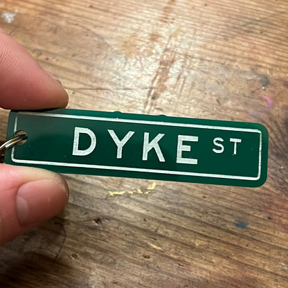 Dyke Street Keychain