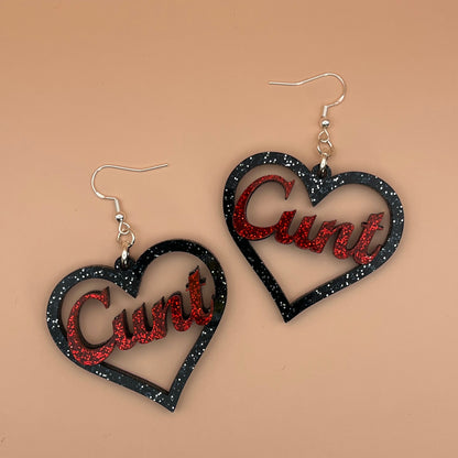 Cunt Earrings