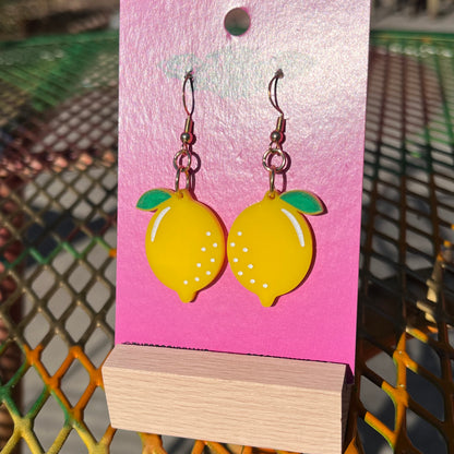 Lemon Earrings