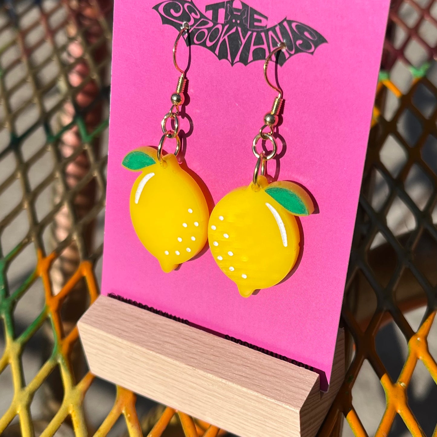 Lemon Earrings
