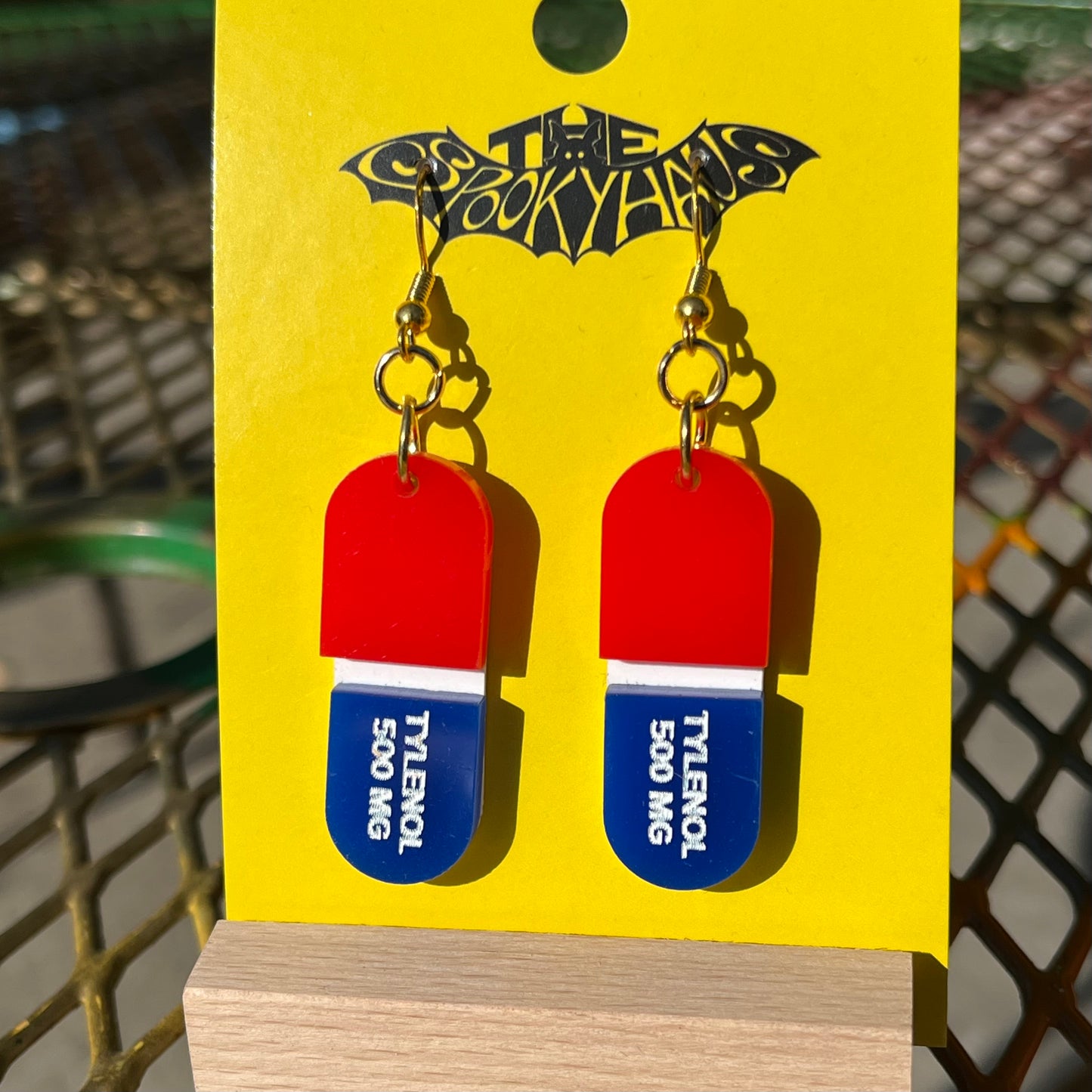 Tylenol Earrings