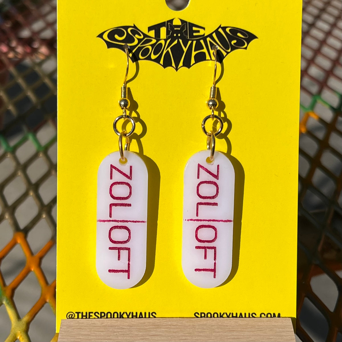 Zoloft Earrings