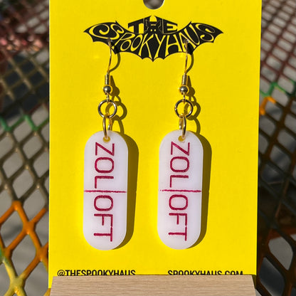 Zoloft Earrings