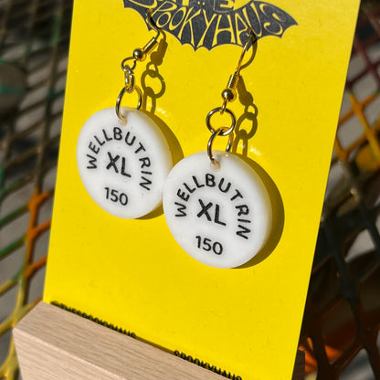 Wellbutrin Earrings