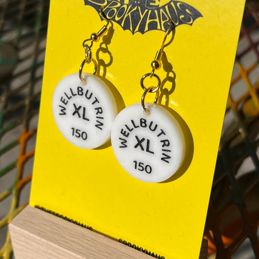 Wellbutrin Earrings