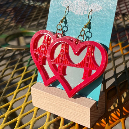 Golden Gate Bridge Earrings