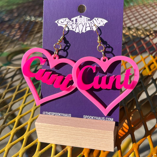 Cunt Earrings