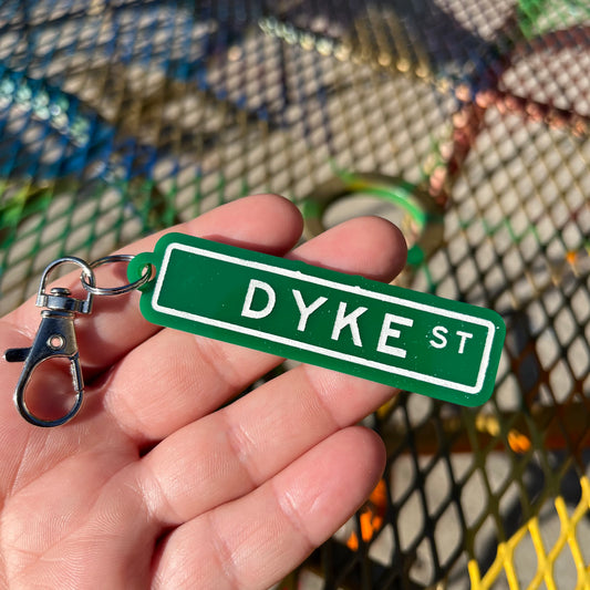 Dyke Street Keychain