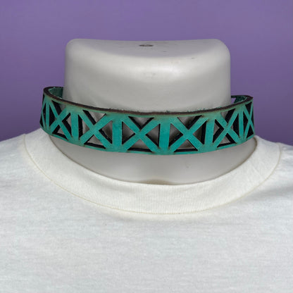 Customizable Leather Choker