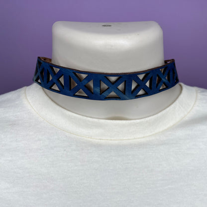 Customizable Leather Choker