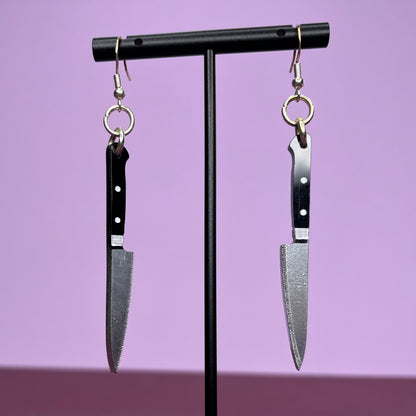 Kitchen Knife Earrings