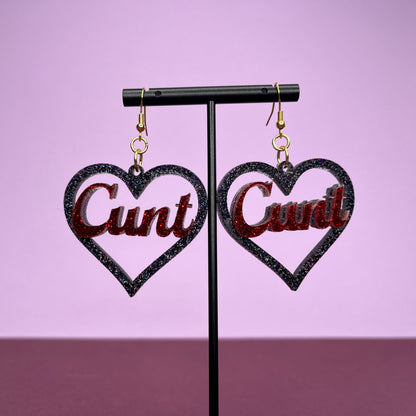 Cunt Earrings