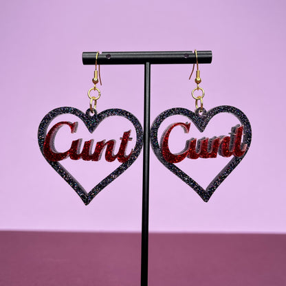 Cunt Earrings