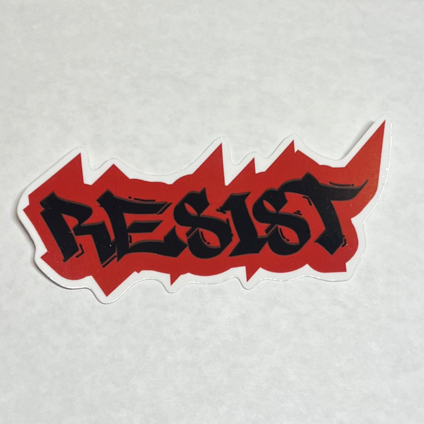 Resist Sticker