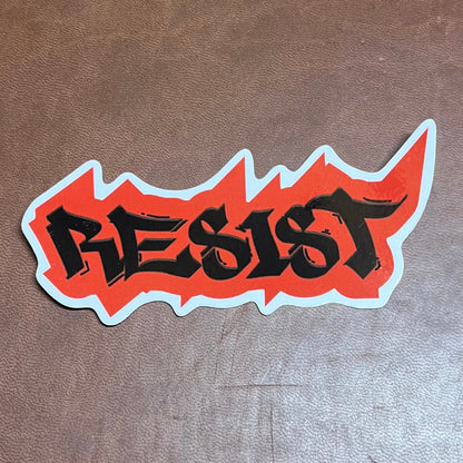 Resist Sticker