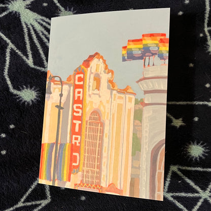 Castro Corner Greeting Card