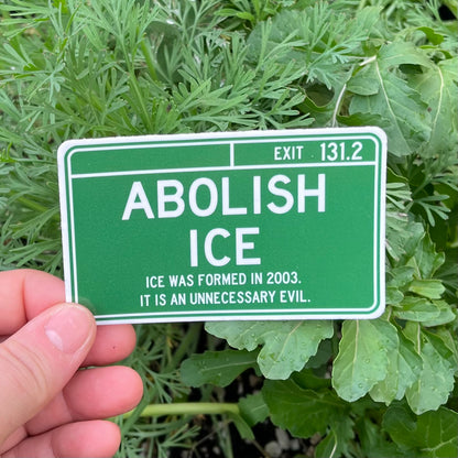 Abolish ICE Sticker