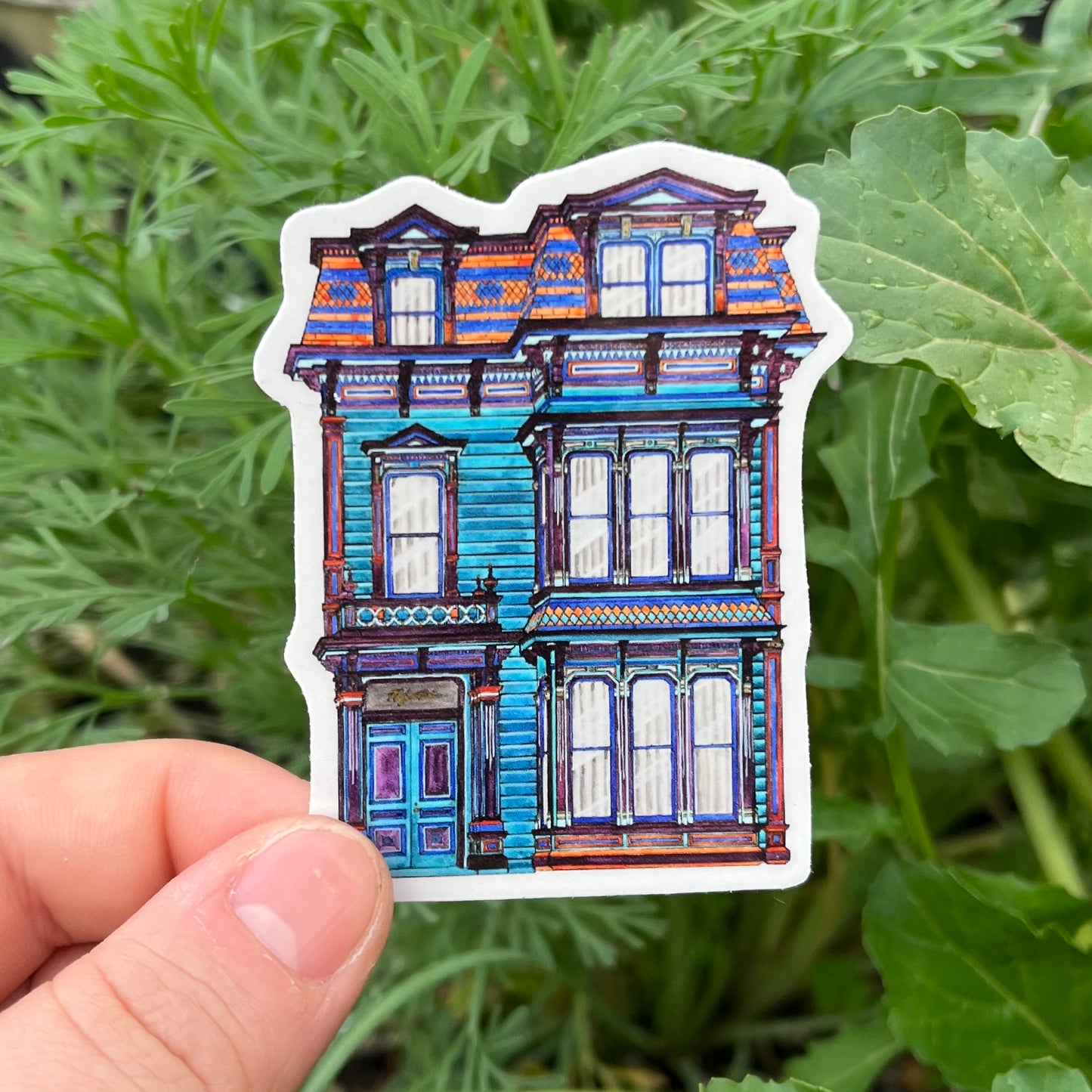 Divisadero House Sticker