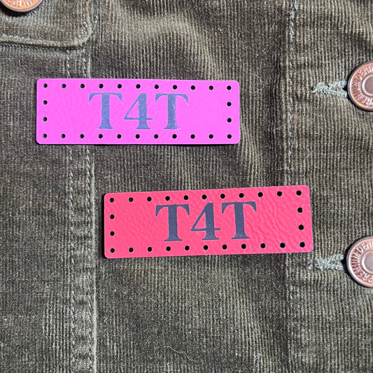T4T Leatherette Patch