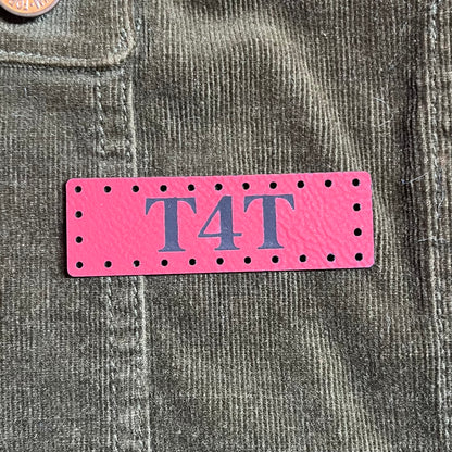 T4T Leatherette Patch