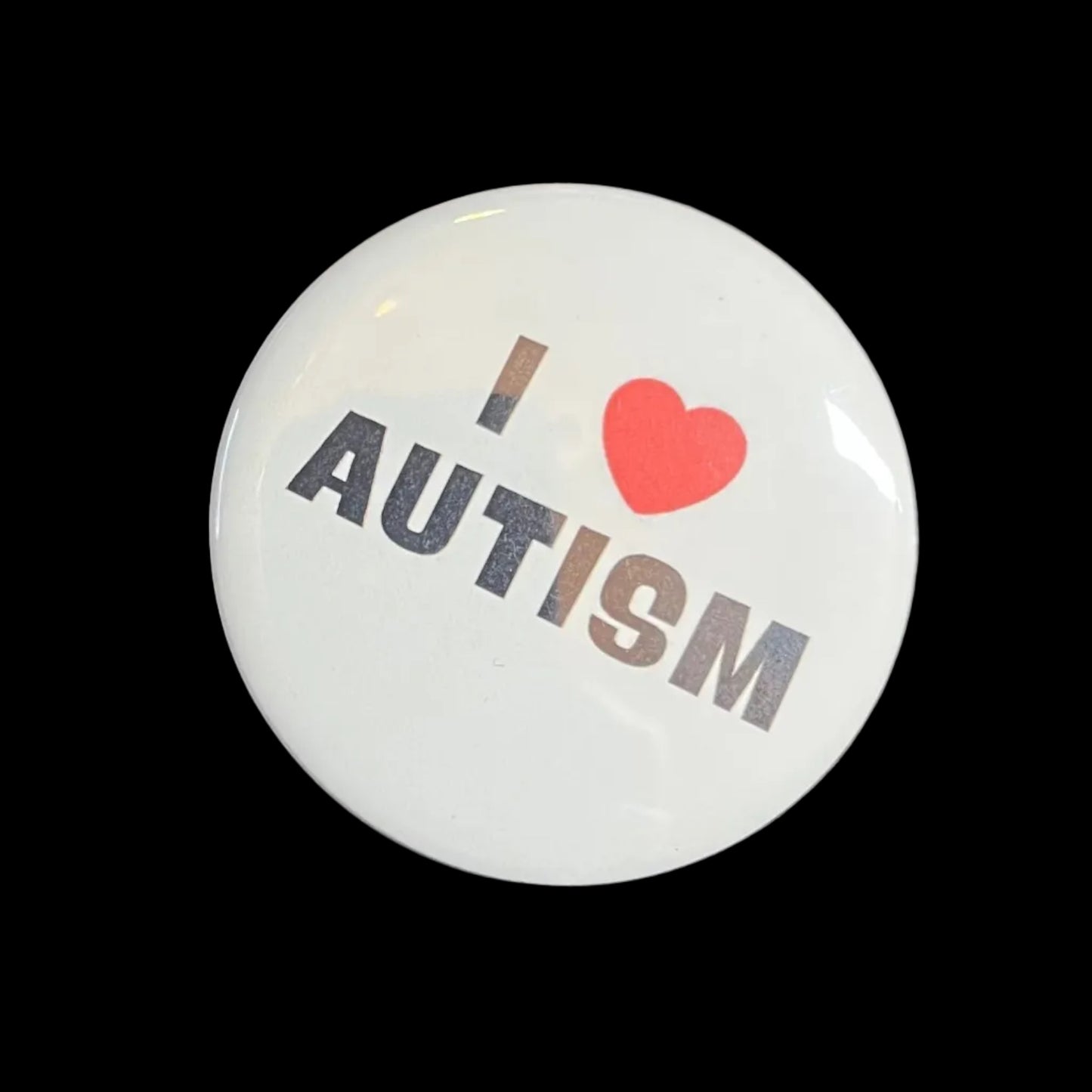 I <3 Autism Button