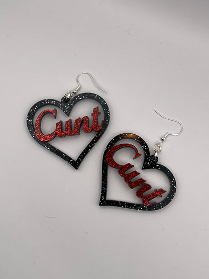 Cunt Earrings