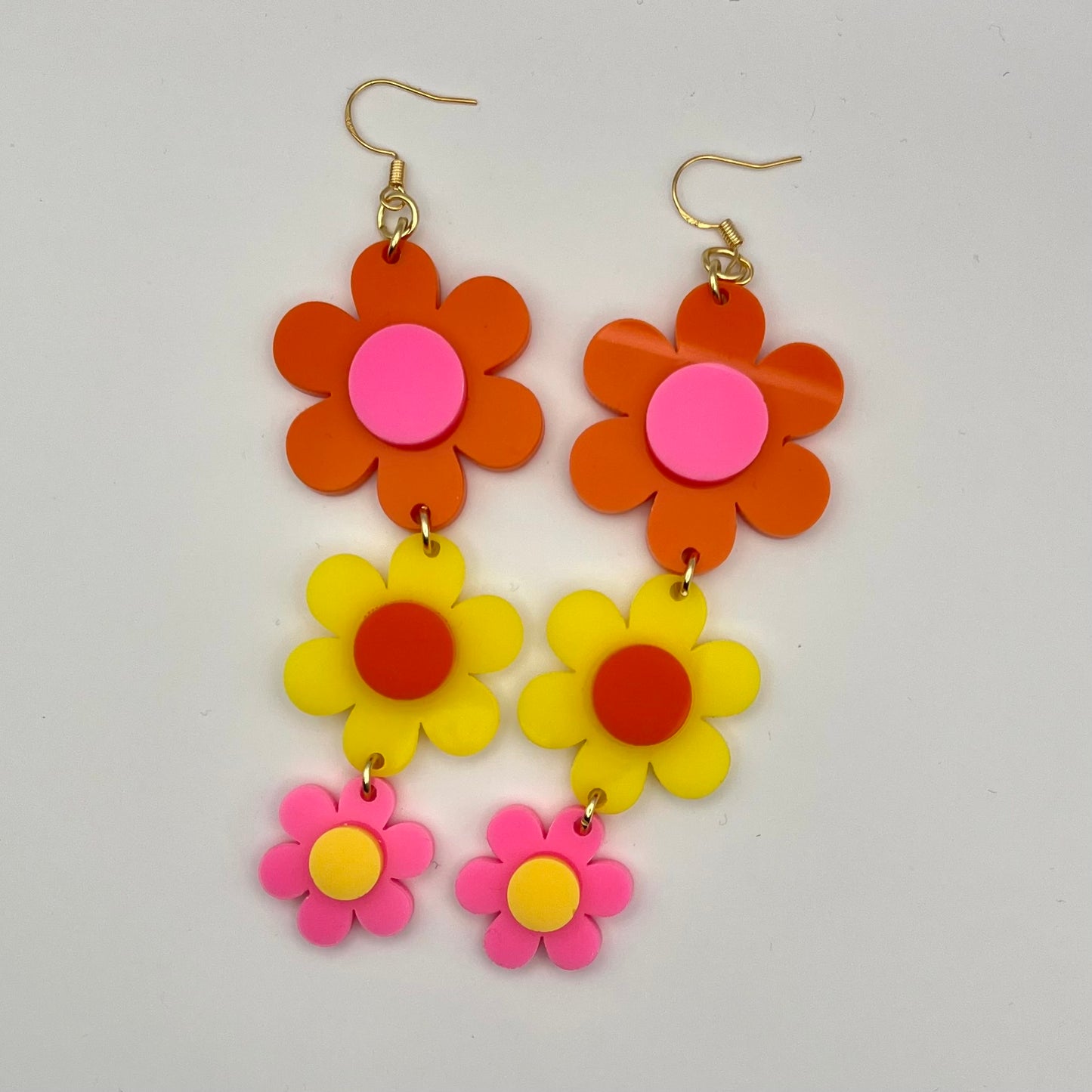 Flower Drop Earrings