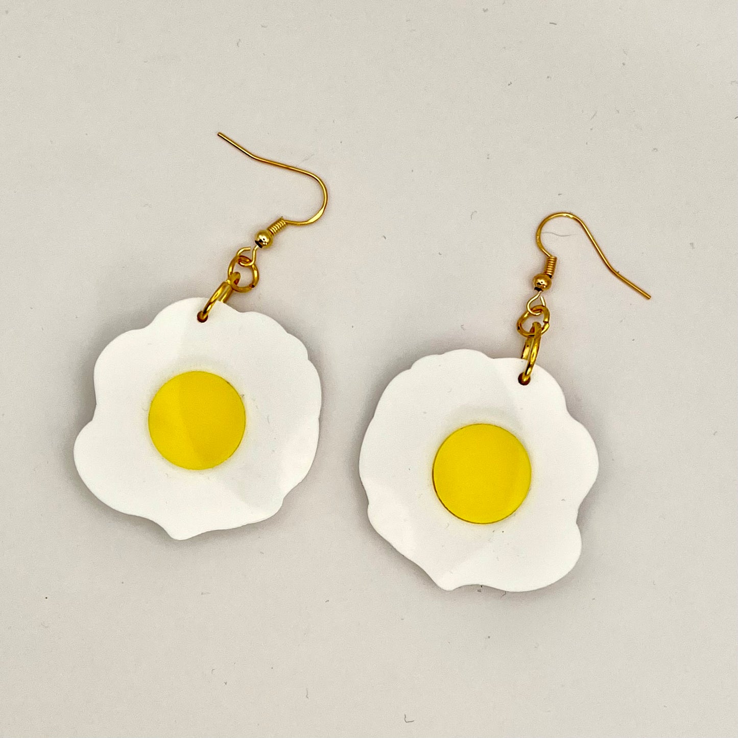 Fried Egg Earrings