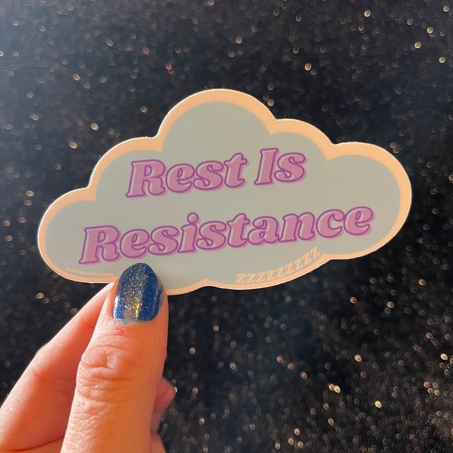 Rest Is Resistance Sticker