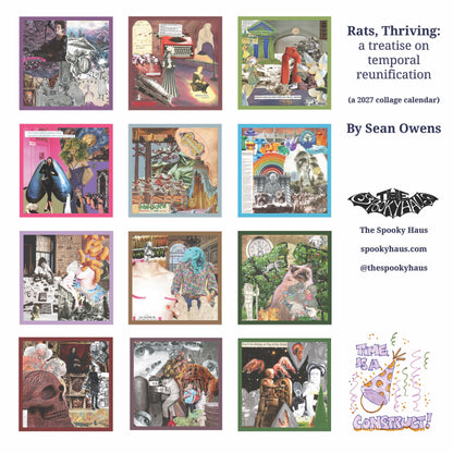 2027 Queer Surrealist Collage Calendar PREORDERS